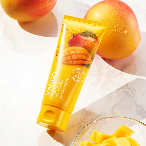 NATURE REPUBLIC REAL NATURE MANGO FOAM CLEANSER (150ML)