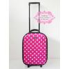 กระเป๋าเดินทาง 16 นิ้ว สีชมพูลายจุด