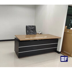 ชุดโต๊ะทำงานตัวแอลพร้อมตู้เอกสารต่อข้าง ขนาด 180x160x75 ซม.