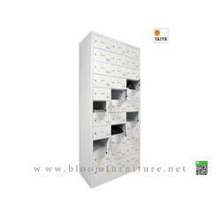 ตู้]ล็อกเกอร์เหล็ก 33 ช่องพร้อมกุญแจล็อก ขนาด 91.6*45.7*183 ซม.