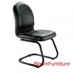 เก้าอี้สำนักงาน เก้าอี้รับรองขาโค้งC ขนาด 52*68*93 ซม.