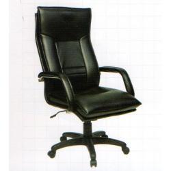 เก้าอี้พนักพิงสูง เก้าอี้ผู้บริหารหุ้มหนัง ขนาด 64*75*111 ซม.