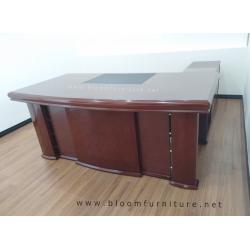 โต๊ะทำงานผู้บริหาร ตัวแอล รุ่น Royal ขนาด 1.80 เมตร / Executive Desk with L shape