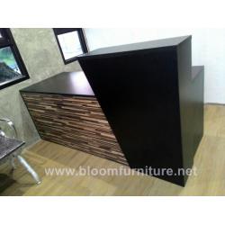 โต๊ะเคาน์เตอร์ โต๊ะ Reception ขนาดและสีสามารถปรับตามลูกค้าต้องการ