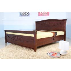 เตียงไม้ยางพารา ขนาด 6 ฟุต โจนาธาน