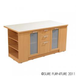 ชุดเคาเตอร์ในครัว / ชุด Pantry ขนาด 180*90*90 ซม.