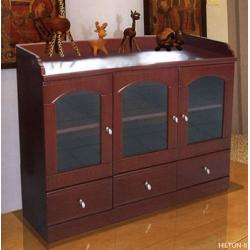 ตู้โชว์ ตู้เก็บเอกสาร ขนาด 120x40x85 ซม. รุ่น Hillton2