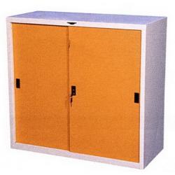 ตู้เหล็กเก็บเอกสารบานเลื่อนทึบ ขนาด 3 ฟุต (91.4x40.6x87.8 ซม.)