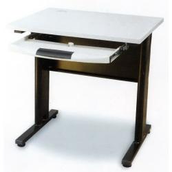 โต๊ะคอมพิวเตอร์ผิวเมลามีน ขาเหล็ก ขนาด 80*60*75 ซม.