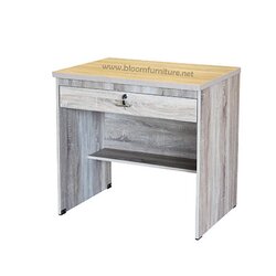 โต๊ะทำงานพร้อมลิ้นชัก ขนาด 80*60*75 ซม. (ผลิตได้ 4 สี)