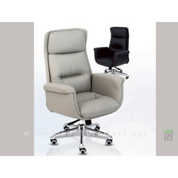 เก้าอี้ผู้บริหารหุ้มหนัง ขนาด 79x49x126-136 ซม.