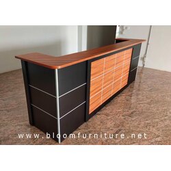 โต๊ะเคาเตอร์/Reception ขนาด 300*70*107 ซม.