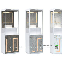 โต๊ะหมู่บูชาผลิตจากไม้อัดเคลือบผิวเมลามีน แบบสวย ทันสมัย ขนาด 80x60x200 ซม.