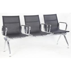 เก้าอี้แถวที่นั่งและที่พิงตาข่าย