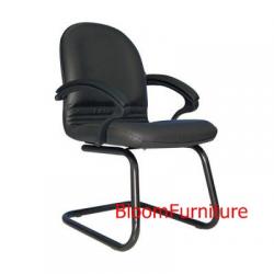 เก้าอี้สำนักงาน เก้าอี้รับรองขาโค้งC ขนาด 62*68*93 ซม.