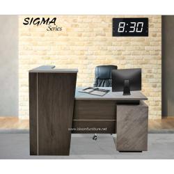 โต๊ะเคาเตอร์/Reception ขนาด 150*63*110 ซม.