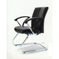 *Premium Grade* เก้าอี้รับรองขาเหล็กโค้ง C เหล็กหนา ขนาด 62*61*87 ซม.