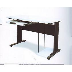 โต๊ะคอมพิวเตอร์ ขนาด 120 ซม. โครงขาเหล็ก