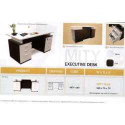 โต๊ะทำงานผู้บริหาร รุ่น MITY ขนาด 180x75x75 ซม.