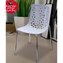 เก้าอี้พลาสติกสไตล์โมเดิร์น เก้าอี้อาหารเกรด PP