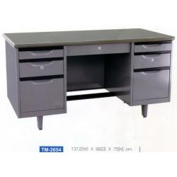 โต๊ะทำงานเหล็ก ขนาด 4.5 ฟุต