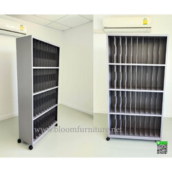 (SALE ลด5%) ชั้นแฟ้มเหล็ก สำหรับ 40 ช่อง