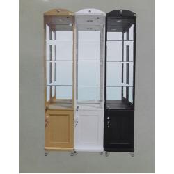 ตู้โชว์สินค้า ตู้ดาวไลท์ มีไฟในตัว ขนาด 40*40*190 ซม.
