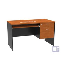 โต๊ะคอมพิวเตอร์ผิวเมลามีน ขนาด 120x60x75 ซม.