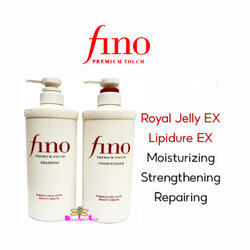 SHISEIDO FINO PREMIUM TOUCH HAIR Shampoo & Conditioner 550 ml แชมพูและครีมนวดผมฟินโน่นำเข้าจากญี่ปุ่น