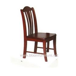 เก้าอี้อาหารไม้ยางพารา ที่นั่งไม้ สวยแข็งแรง (C214)