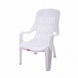 เก้าอี้พลาสติก มีพนักพิงสูง (ชมดาว)