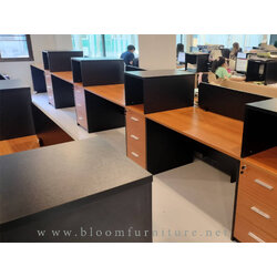 โต๊ะทำงานกลุ่ม Work Station จัดวางตามรูปแบบ, สีและขนาด ผลิตได้ตามความต้องการของลูกค้า