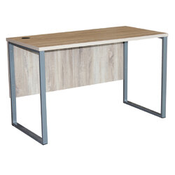 โต๊ะทำงานโล่งขาเหล็ก ขนาด 120*60*75 ซม.