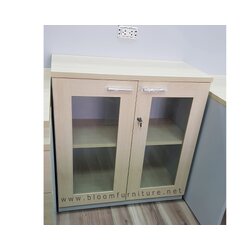 ตู้เก็บเอกสารบานกระจก ขนาดและสีผลิตตามความต้องการลูกค้า