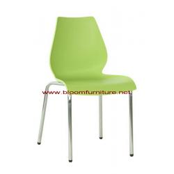 เก้าอี้พลาสติกสไตล์โมเดิร์น เก้าอี้อาหารเกรด PP