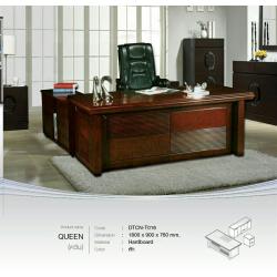 โต๊ะทำงานผู้บริหาร Queen 1.80 เมตร