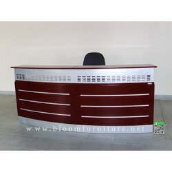 โต๊ะเคาเตอร์/Reception โต๊ะประชาสัมพันธ์ ขนาด 240x75x103 ซม.