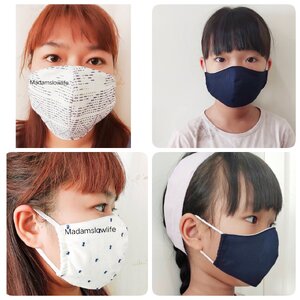 ผ้าปิดจมูก หน้ากากผ้า COTTON MASK ผู้ใหญ่ เด็ก