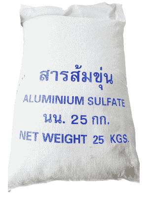 สารส้มขุ่นหรืออลูมิเนียมซัลเฟต