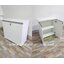 ตู้เก็บเอกสารสีขาวเคลือบผิวเมลามีน ขนาด 90x40x85.5 ซม.