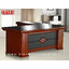 *พร้อมส่ง* โต๊ะทำงานผู้บริหารตัวแอลพร้อมกระจก รุ่น Crown ขนาด 2 เมตร / Executive Desk with L shape 2 m.