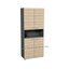 ตู้เก็บเอกสารสูง มีประตูปิด 2 ตอนบน-ล่าง ขนาด 80x40x187 ซม.