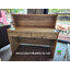 *พร้อมส่ง* โต๊ะเคาน์เตอร์ พร้อมลิ้นชักและกุญแจล็อก ขนาด 120x60x110 ซม.