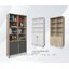 ชั้นโชว์ ตู้หนังสือ ขนาด 90x34x190 ซม.