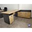 โต๊ะทำงานผู้บริหาร ตัวแอล ขนาด 180*180*75 ซม. / Executive Desk with L shape