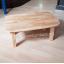 โต๊ะญี่ปุ่นไม้ยางพารา ขาซับเก็บซ่อนด้านหลัง ขนาด 75*50*32.5 ซม.