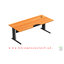 โต๊ะทำงาน โครงขาเหล็กหน้าไม้เมลามีน ฺBrand TAIYO ขนาด 180x80x75 ซม.