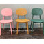 เก้าอี้โมเดิร์นพลาสติกฉีดขึ้นรูป สีสวยงาม