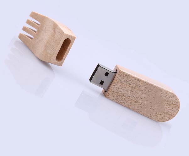 Flash Drive Wooden Style