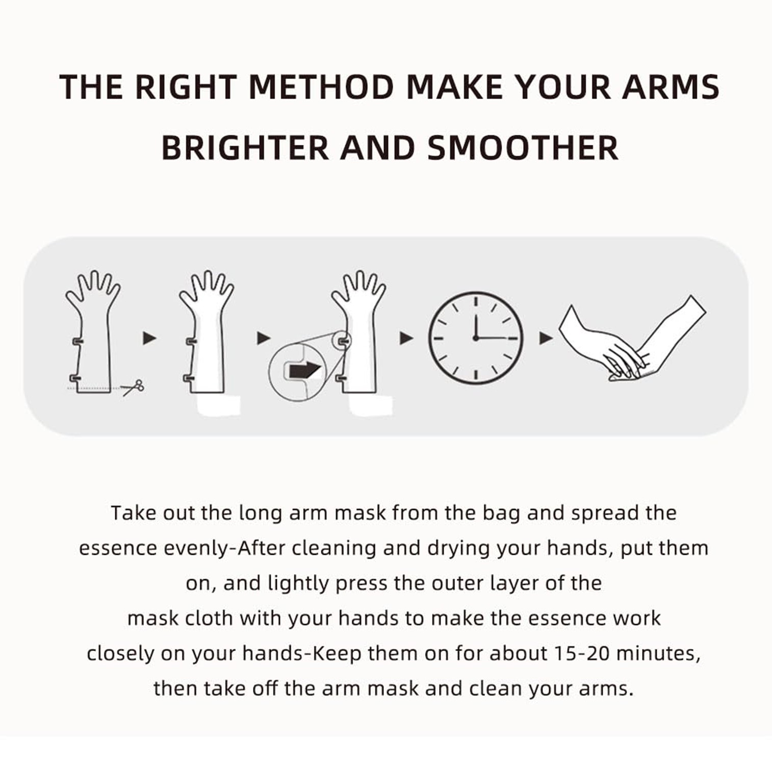 Mond’Sub Arm Mask Brighten&Moisturizing 3Pack ผลิตภัณฑ์มาส์คบำรุงผิวเนียนนุ่มกระจ่างใสสำหรับแขนและมือสูตรพิเศษจากต่างประเทศของแท้พร้อมส่ง